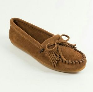 Minnetonka Kilty Hardsole Moccasin